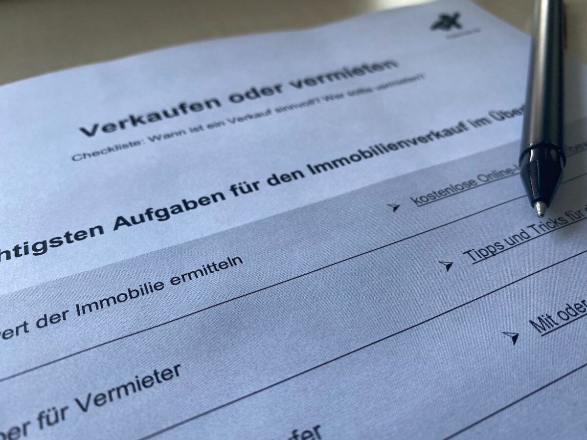 Verkaufen oder vermieten Was ist sinnvoller in 2024?
