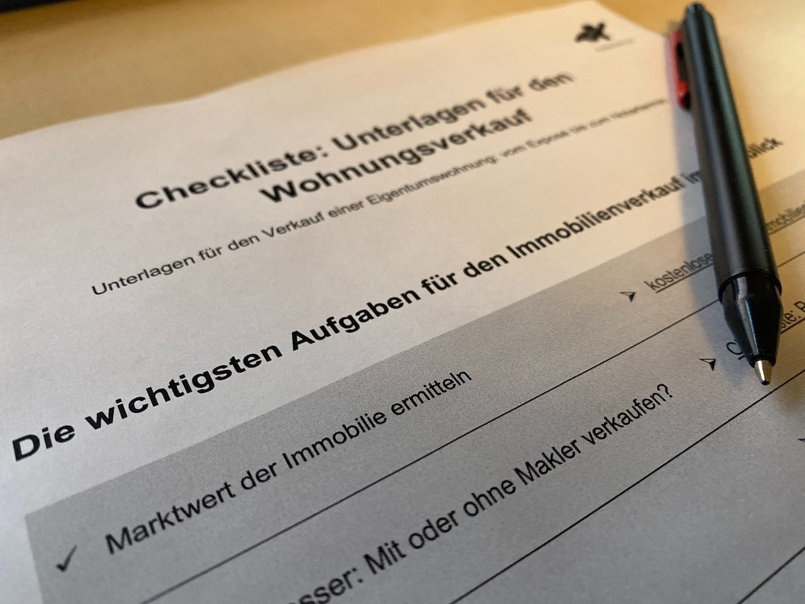 Unterlagen Wohnungsverkauf: Checkliste für Verkäufer in 2023